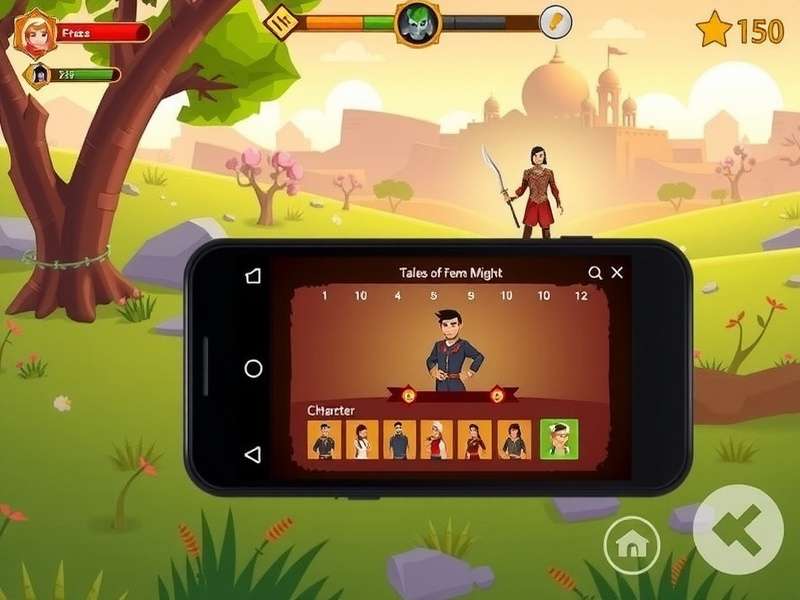 Tales Of Fennel Might installation process on mobile device